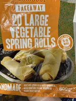 Large Vegetable Spring Rolls