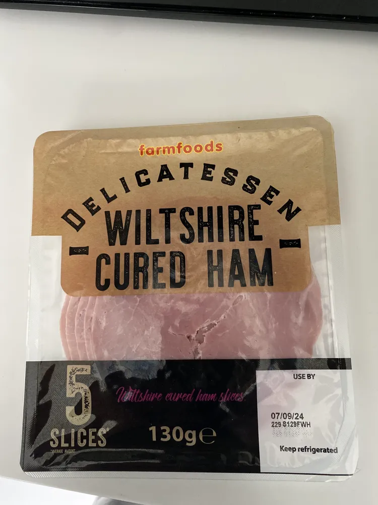 farmfoods DELICATESSEN WILTSHIRE 5 CURED NAM Wilts