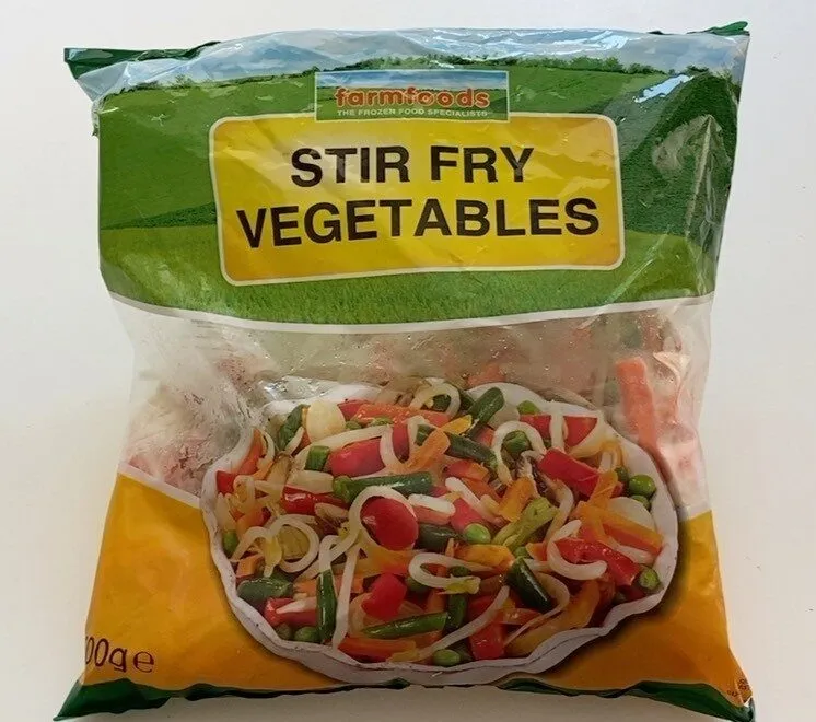 Stir fry vegetables