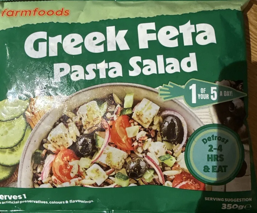 Greek Feta Pasta Salad