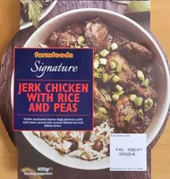 Jerk Chicken With Rice And Peas