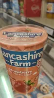Strawberry fat free bio yoghurt