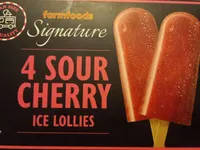 Sour Cherry Ice Lolly