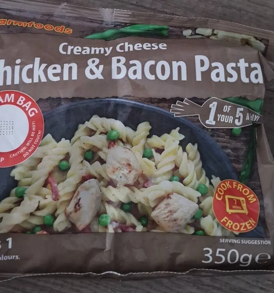 Chicken and bacon pasta