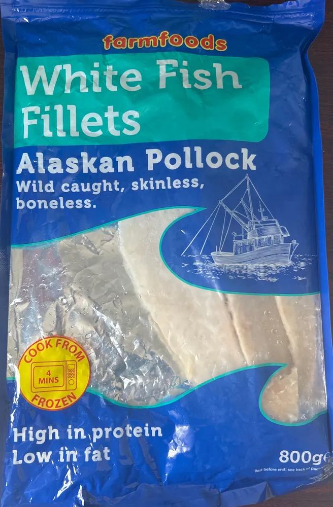 White Fish Fillets, Alaskan Pollock