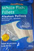 White Fish Fillets, Alaskan Pollock