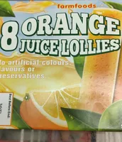 Orange lollies