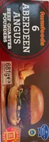 Aberdeen angus beef quarter pounders
