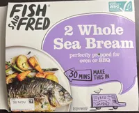 Whole sea bream