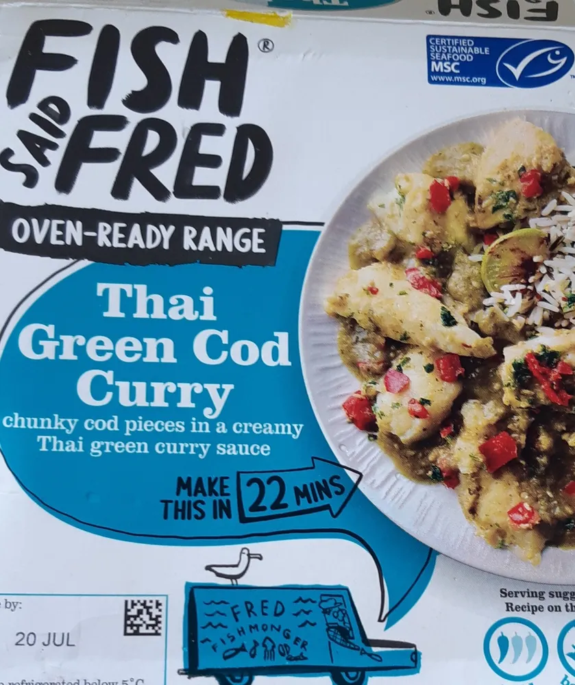 Thai Green Cod Curry