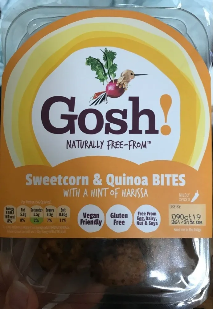 Sweetcorn & Quinoa BITES