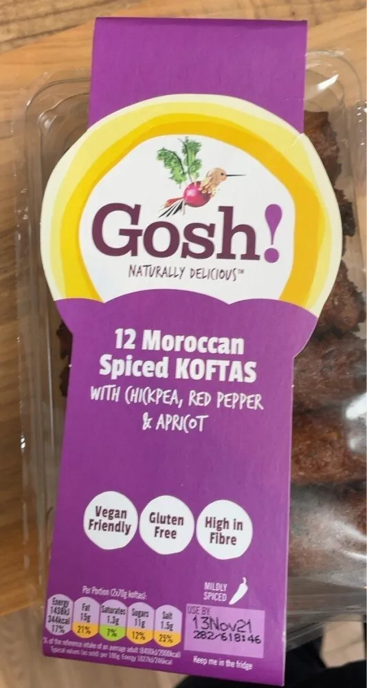 Moroccan spiced koftas