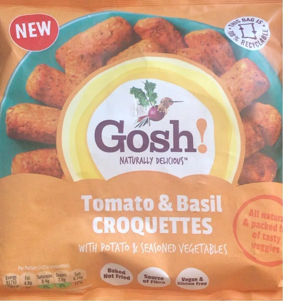 tomato & Basil croquettes