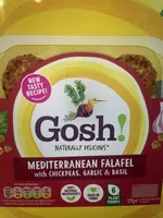 MEDITERRANEAN FALAFEL with CHICKPEAS, GARLIC & BASIL