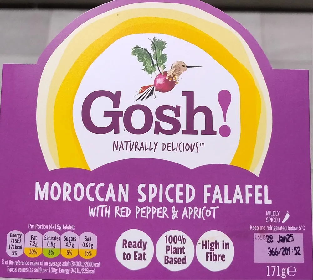 Moroccan Spiced Falafel with Sweet Dates, Lemon & Parsley