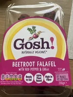Beetroot falafel