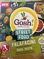 Falafacini basil pesto