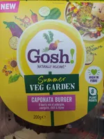 Summer Veg Garden Caponata Burger
