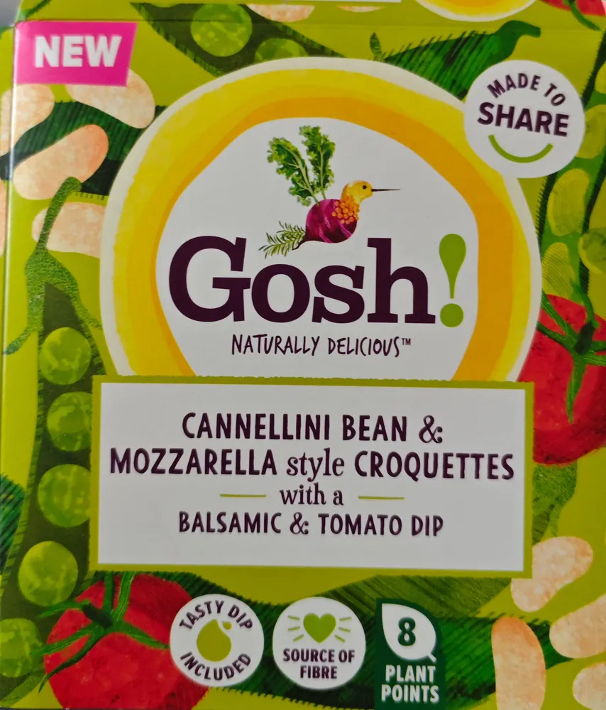 Cannelloni Bean & Mozzarella Style Croquettes
