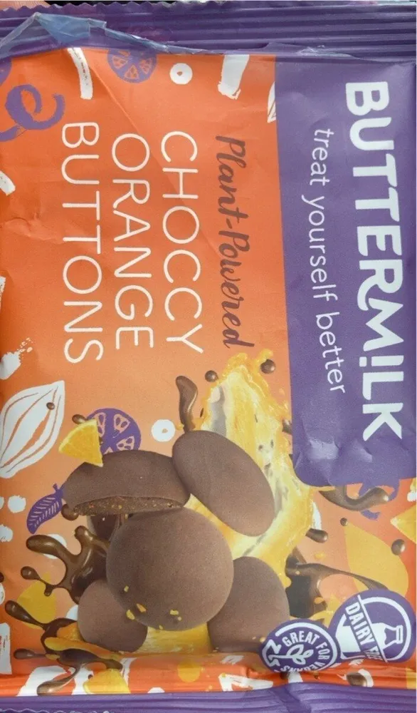 Choccy orange buttons