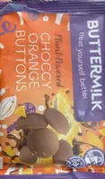 Choccy orange buttons