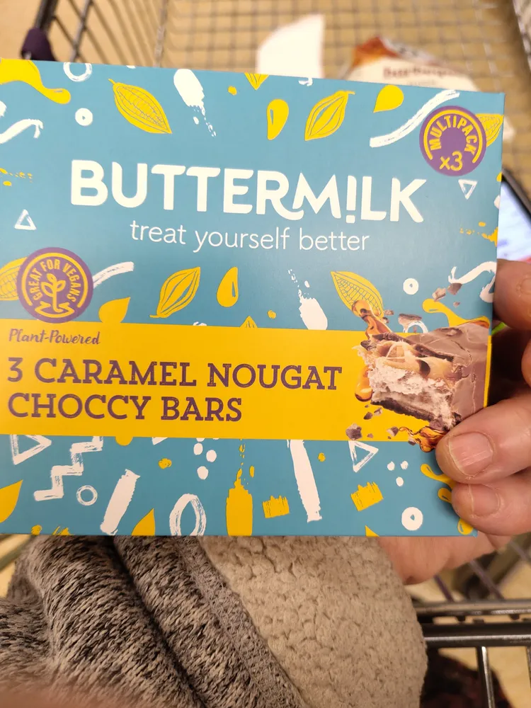 Caramel Nougat Choccy Bars