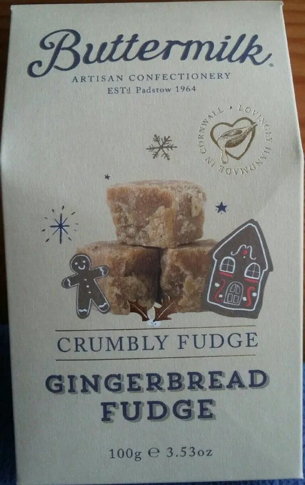 Gingerbread fudge