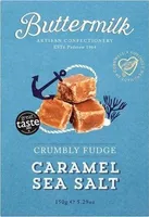Buttermilk Crumbly Fudge Caramel Sea Salt