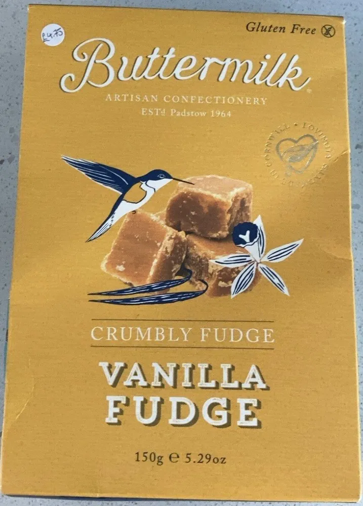 Crumbly Vanilla Fudge