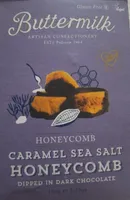 caramel sea salt honeycomb dipped in dark chocolate