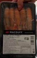 Scampi interi congelati