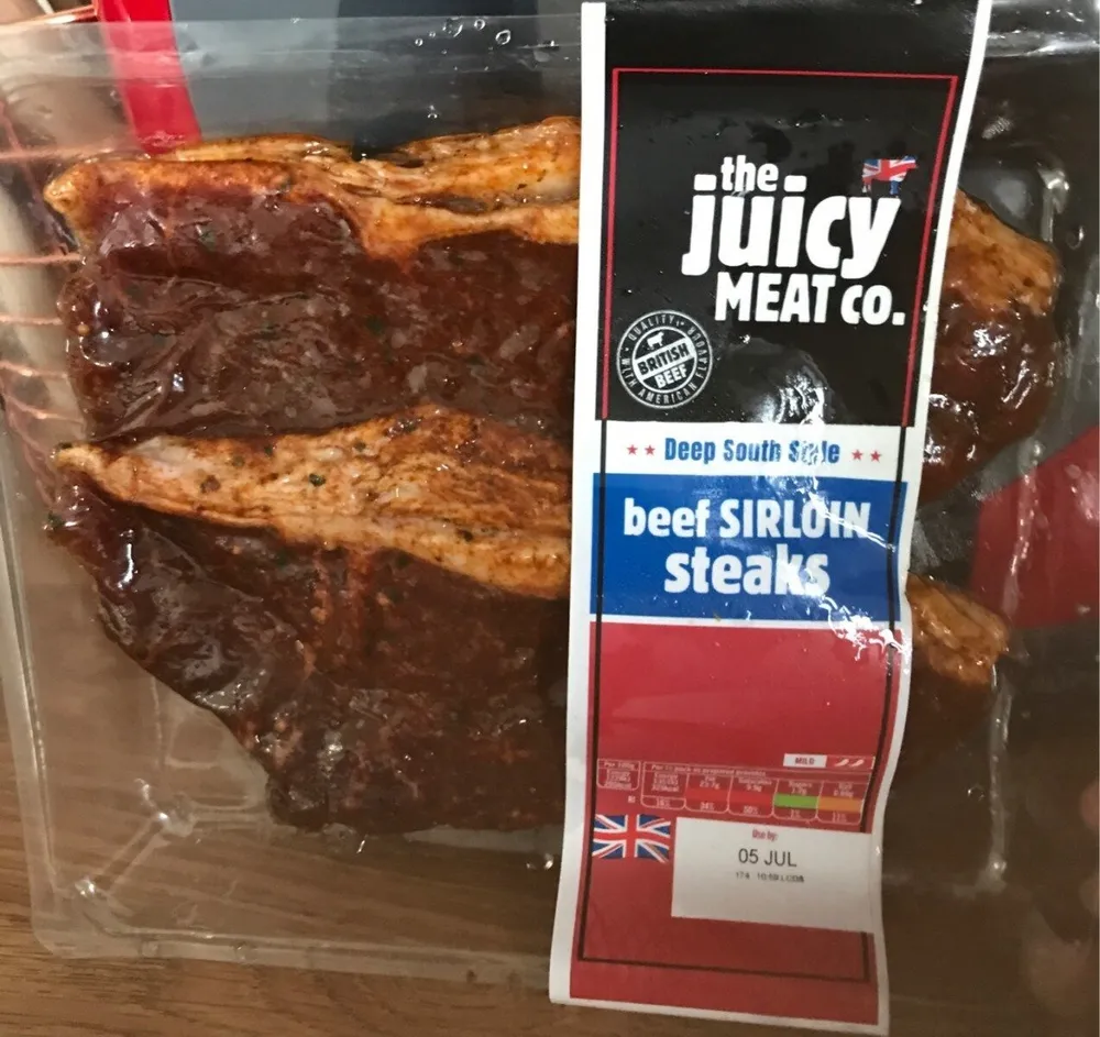 Beef Sirloin steaks