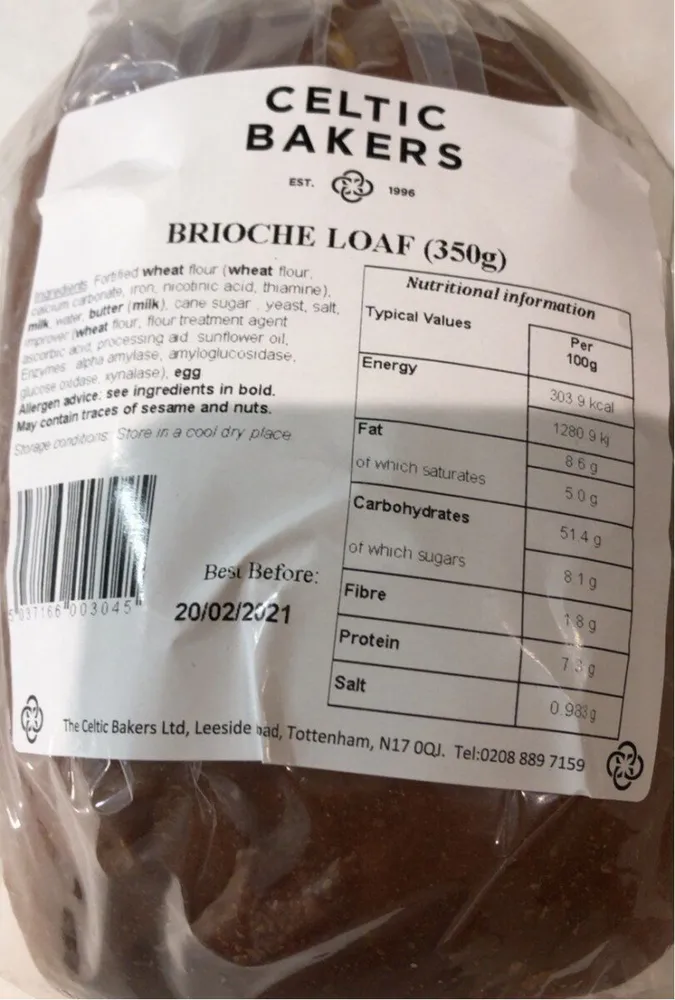 Brioche Loaf