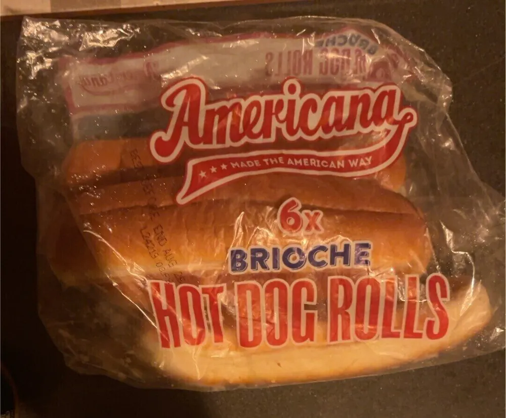 Brioche Hot Dog Rolls
