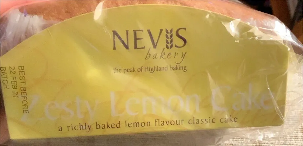 Zesty lemon cake