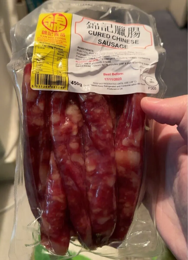Cured Chinese Sausage