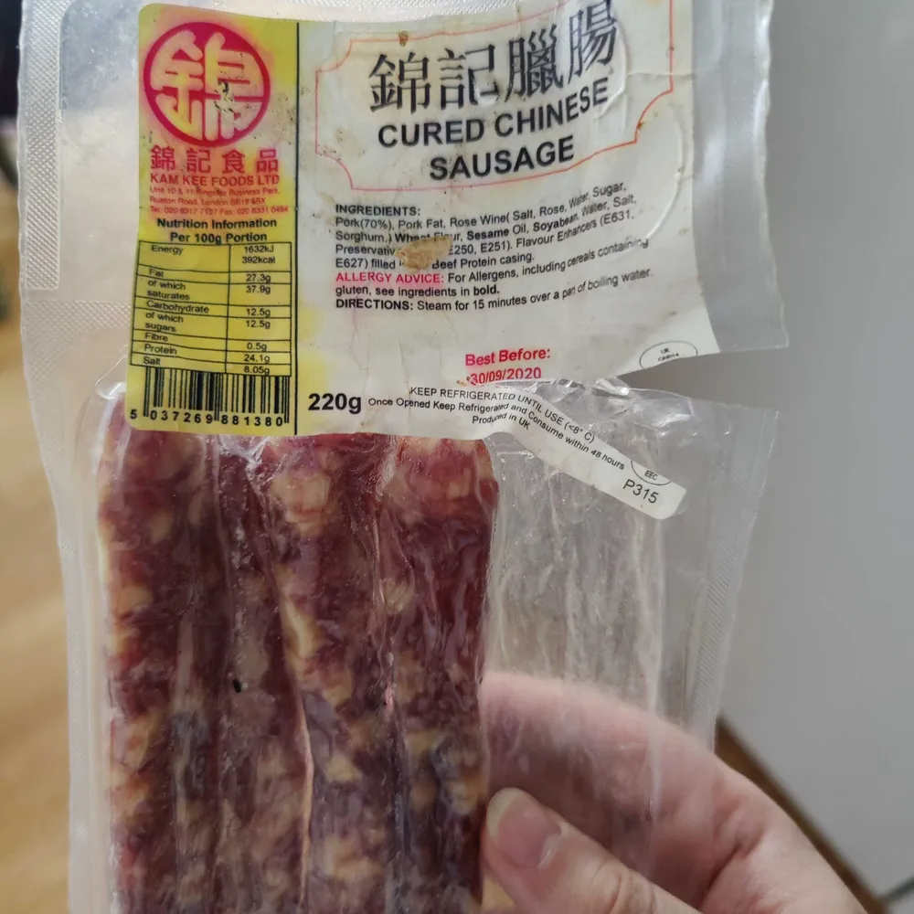 Cured Chinese Sausage