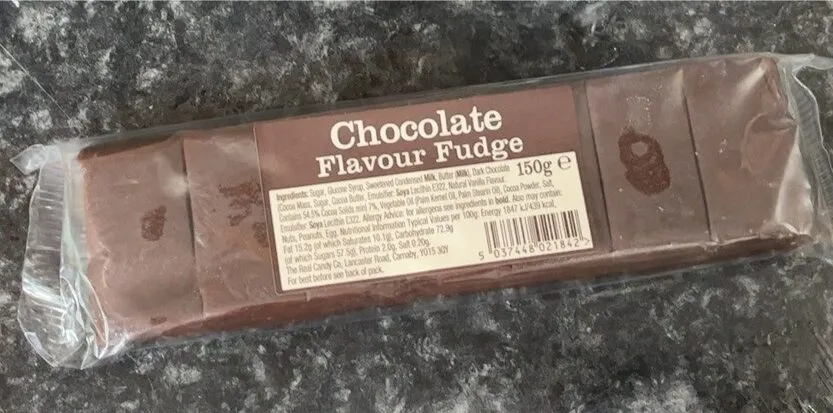 Chocolate flavour fucge