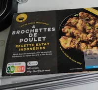 Brochette de poulet recette satay