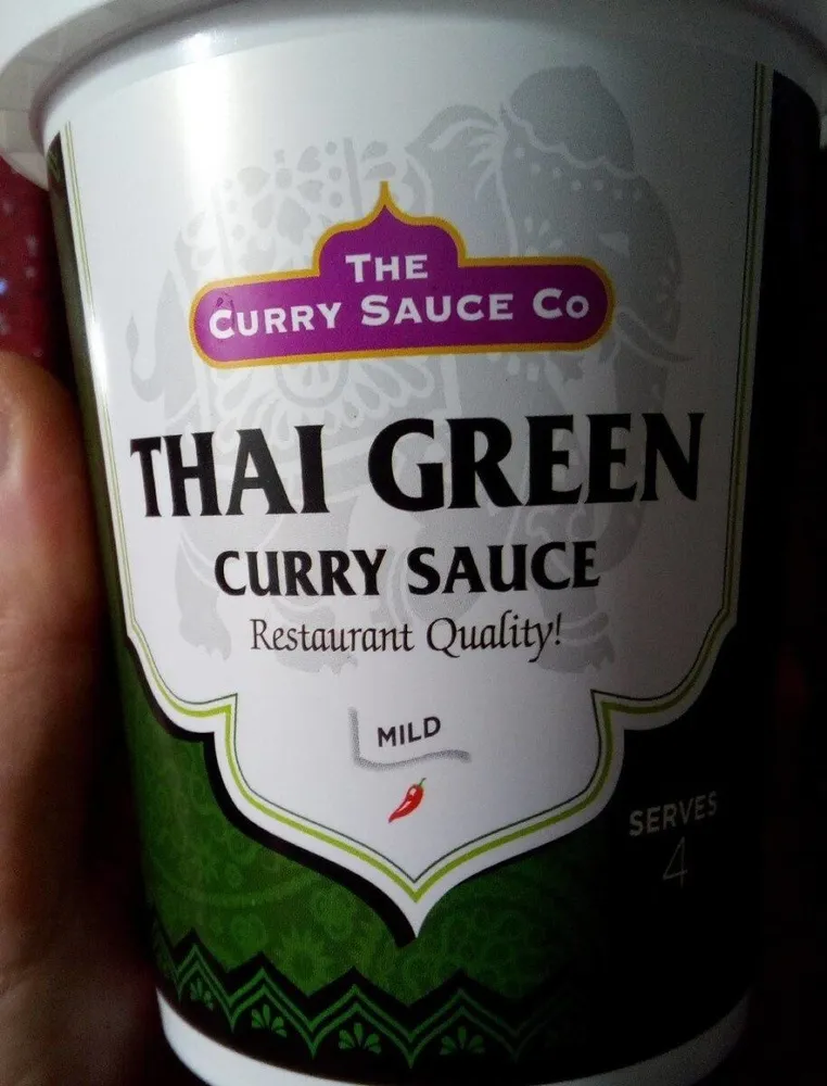 Thai green curry sauce