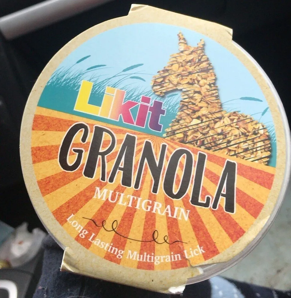 Likit granola alimentation du cheval