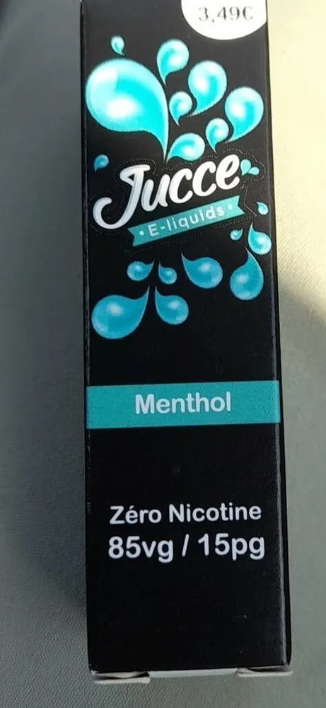 Jucce E liquide menthol