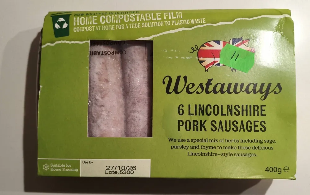 Lincolnshire Pork Sausages