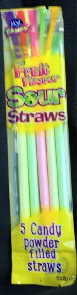 Fruit Flavour Sour Straws