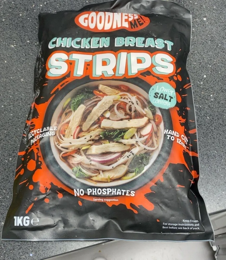 Chicken breast strips