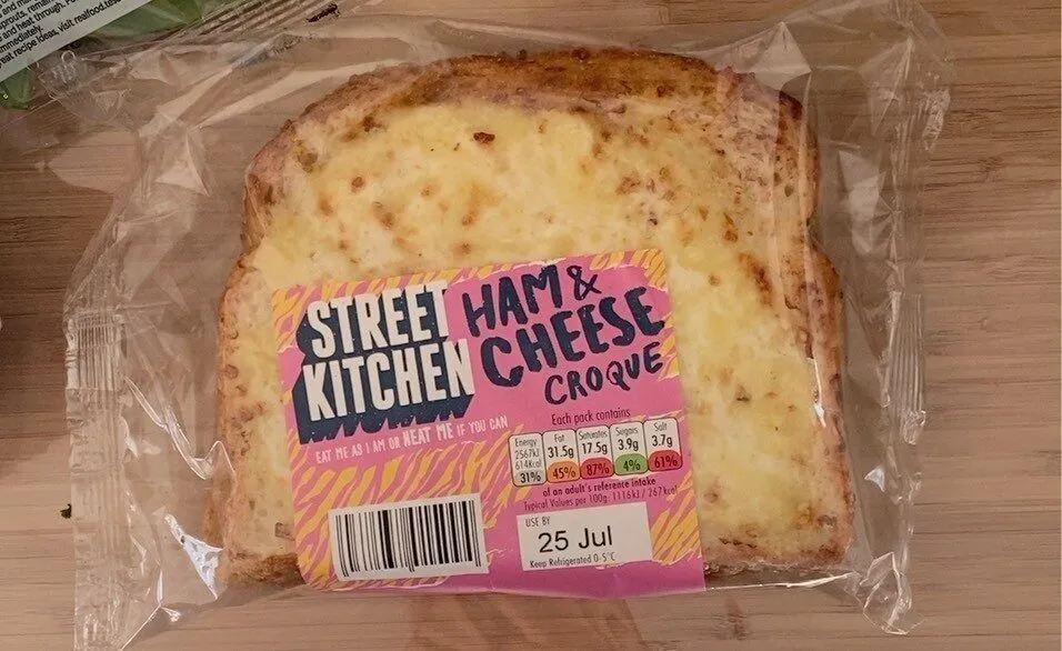 Ham & cheese croque