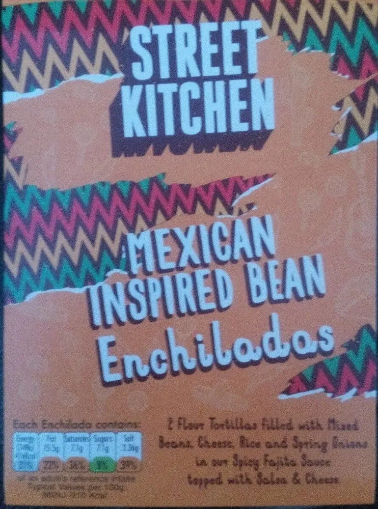 Mexican Inspired Bean Enchiladas