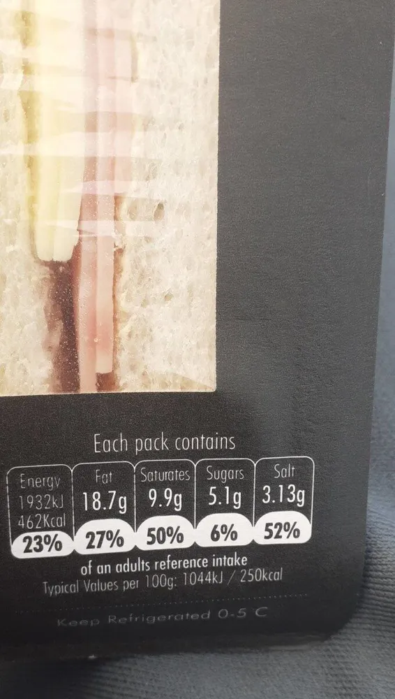 Ham and cheese