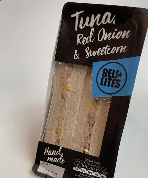 Tuna red onion & sweetcorn Sandwich