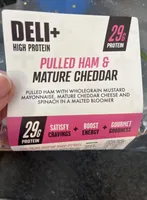 Pulled Ham & Mature Cheddar Sandwich